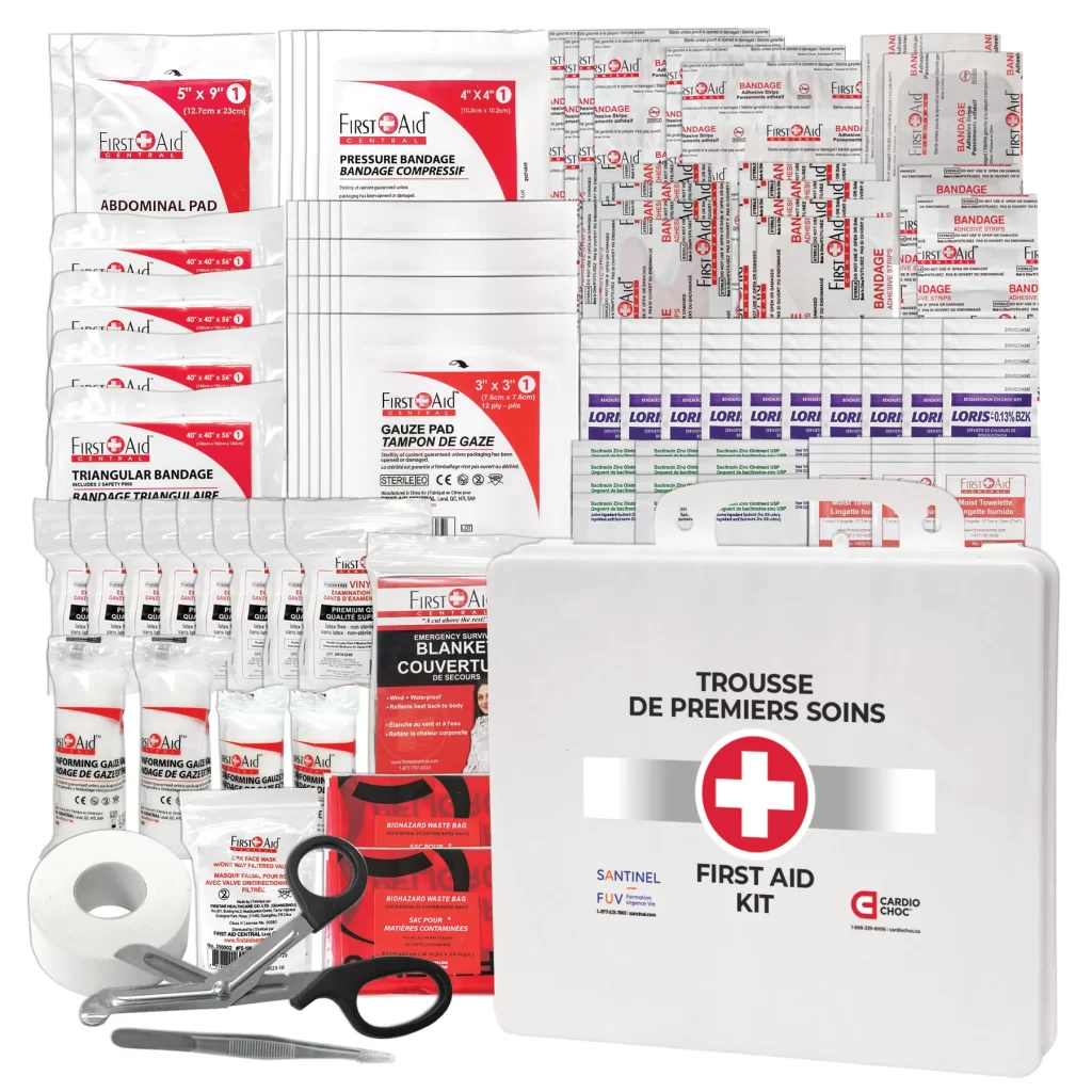Trousse de Premiers soins Type 2 - Moyenne - Conforme CSA Z1220-24
