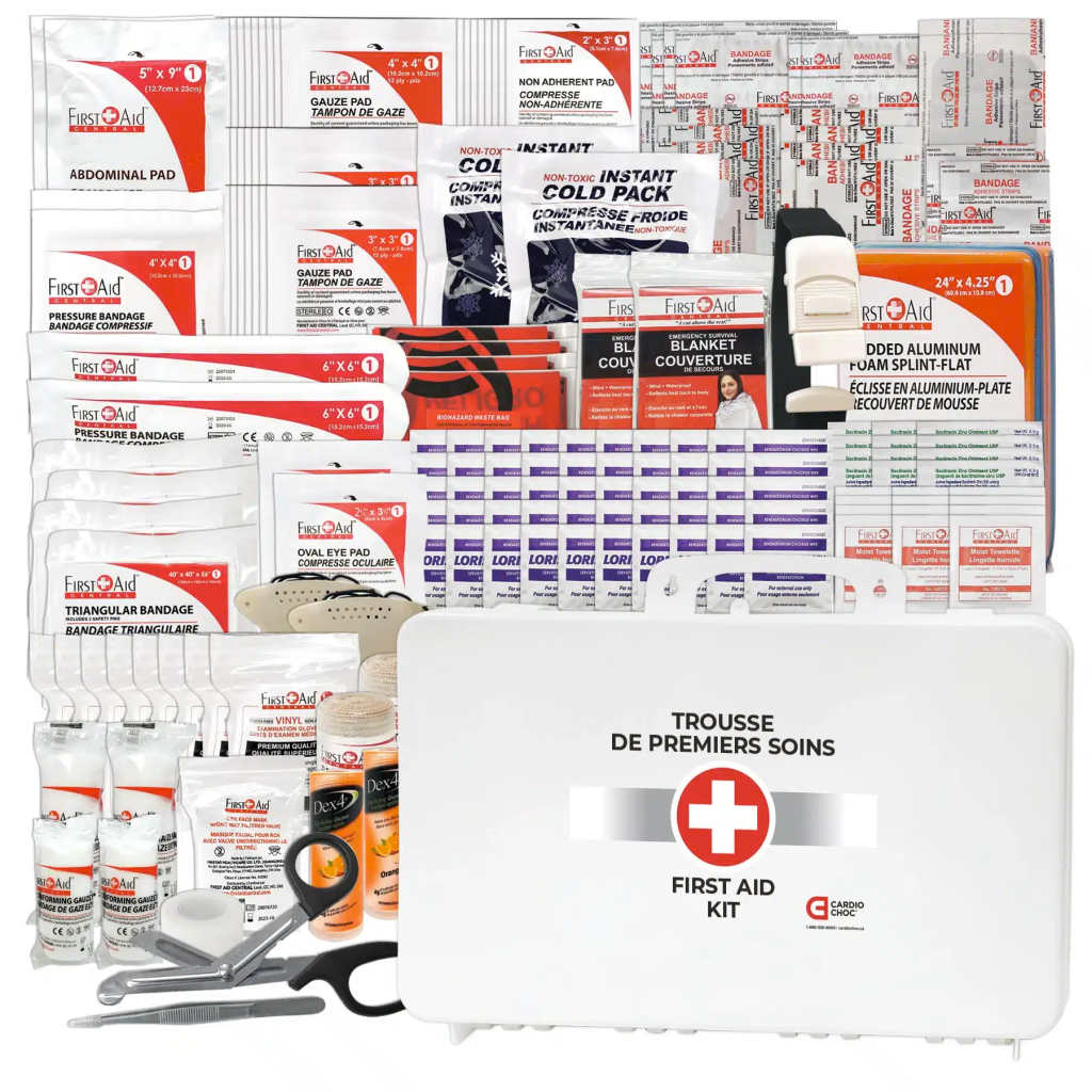 Trousse de Premiers soins Type 3 - Moyenne - Conforme CSA Z1220-24