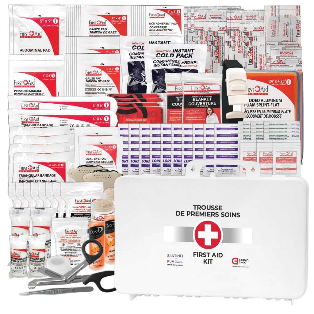 Trousse de Premiers soins Type 3 - Moyenne - Conforme CSA Z1220-24