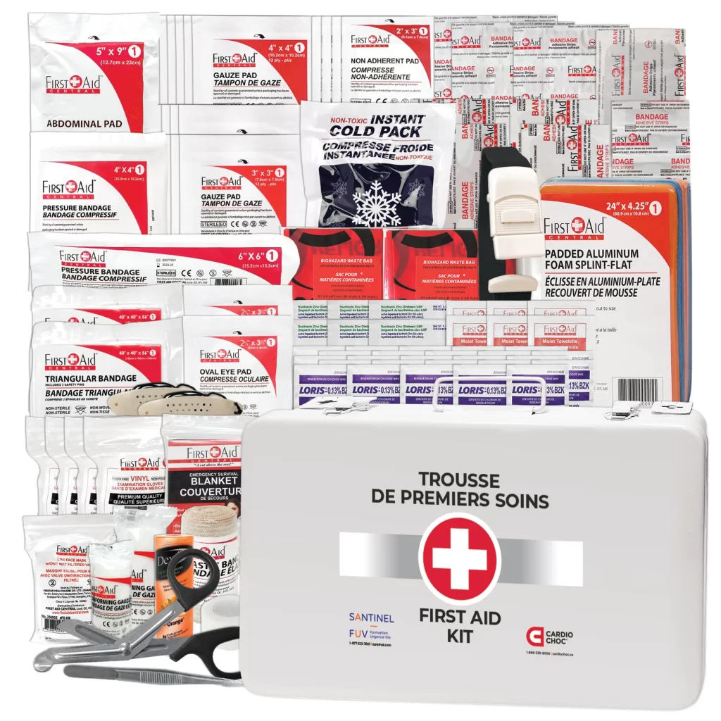 Trousse de Premiers soins intermédiaire Type 3 - Petite - Conforme CSA Z1220-24