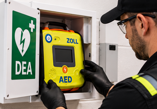 Vérification des DEA et des accessoires